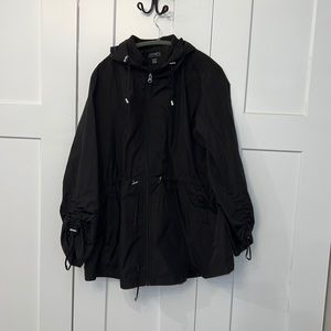 Black spring coat